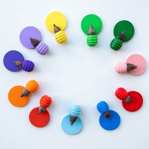 Montessori Toys, Color Soring Toy, Wooden Toy, Wood Toy, Preschool Toy